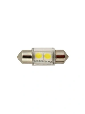 LED SV8,5, 12V, 2x SMD, biała, 36mm