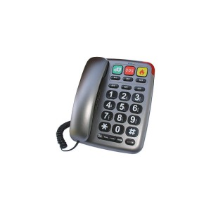 Telefon stacjonarny Dartel 300, grafit