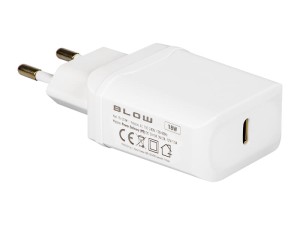 Ładowarka sieciowa USB typ C PD3.0, 18W, BLOW