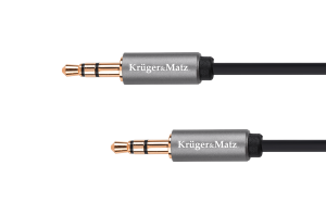 Kabel Jack 3.5/Jack 3.5, 1,8m, Kruger&Matz Basic