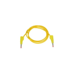 Przewód pomiarowy żółty, silikon, 32A/600V