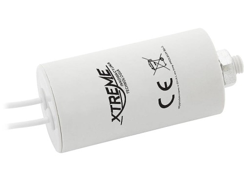 Kondensator 10uF/450V, przewody