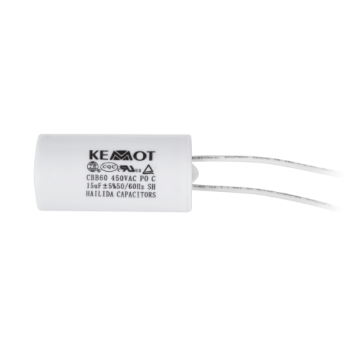 Kondensator 3,75uF/450V, przewody