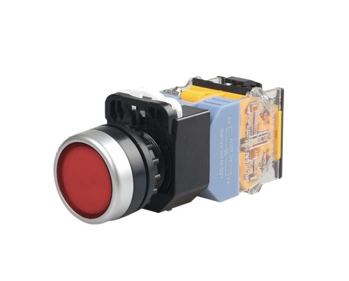 Przełącznik tablicowy LA38, 22mm, bistabilny, 380V/10A, czerwony