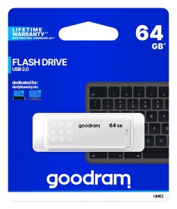 Pendrive 64GB USB2.0 UME2 White