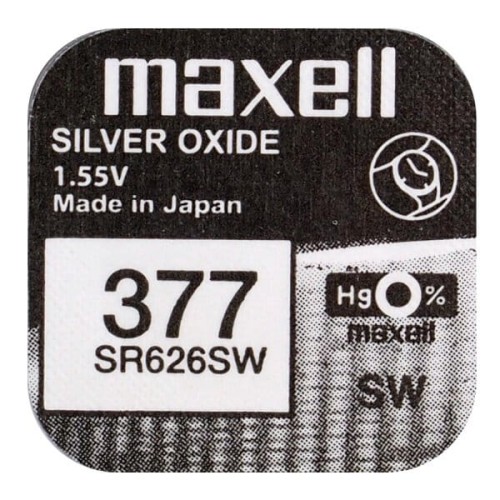 Bateria 377 / SR626 Maxell