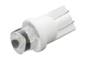 LED R-10, 12V, biała, okrągła
