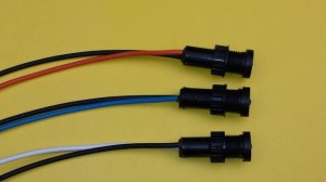 Kontrolka LED F5, 12V, niebieska