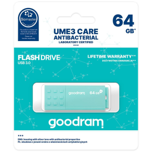Pendrive 64GB, USB 3.0, GOODRAM UME3 CARE