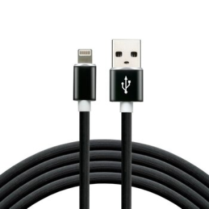 Kabel USB wtyk A - Iphone 1,5m, 2,4A, Everactive CBS-1,5IB
