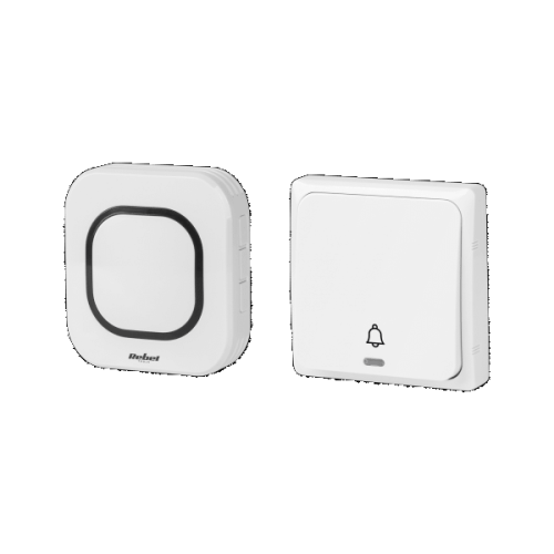 Dzwonek bezprzewodowy do drzwi 58 melodii (230V) REBEL