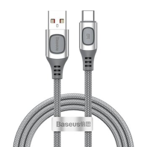 Kabel USB wtyk A - wtyk USB typ C, 2m, 5A, BASEUS CATSS-BOS