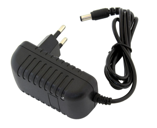 Zasilacz impulsowy 24V/0,5A, wtyk 2,5/5,5mm