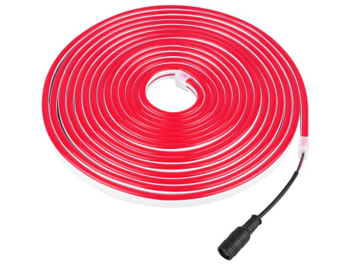Sznur LED Neon Flex jednostronny 2835, 12V, 5m, różowy