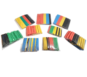 Zestaw rurek termokurczliwych 328 szt. kolor