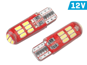 Led R-10 12V biała 15x 3014 CANBUS 2 szt