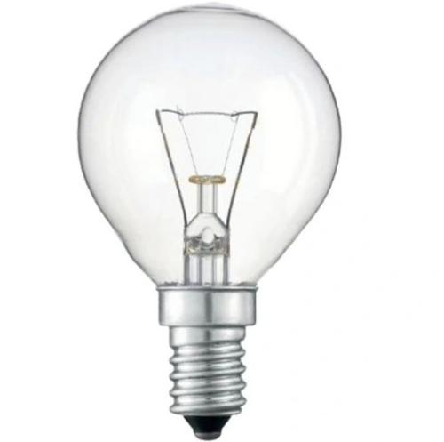 Żarówka E14, 60W, kula, wstrząsoodporna
