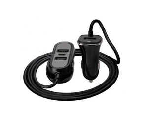 Ładowarka samochodowa 3x USB 7,2A, PD, 18W, TRACER