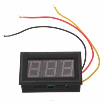 Panelowy woltomierz LCD 0-100V DC