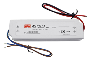 Zasilacz LED LPV-100, 12V/8,5A, stałonapięciowy, IP67