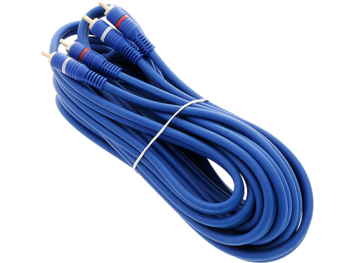 Kabel 2 cinch - 2 cinch 5m HQ proste wtyki + kabel sterujący