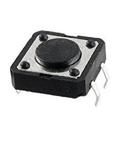Mikroswitch 12x12 mm, h= 5 mm