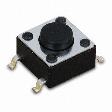 Mikroswitch 6x6 mm, h= 5 mm SMD