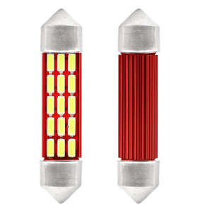 LED SV8,5, 12/24V, 41 mm, 20x 4014, Canbus, Festoon, 2 szt.