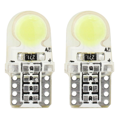 LED R-10, 12V, biała, COB, 2 szt.