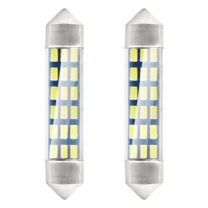 LED SV8,5, 12V, 41 mm, 18x 3014, Festoon, AMIO, 2 szt.