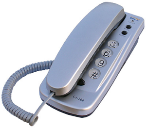 Telefon Dartel LJ-260 srebrny