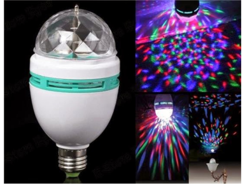 Żarówka disco 3 LED
