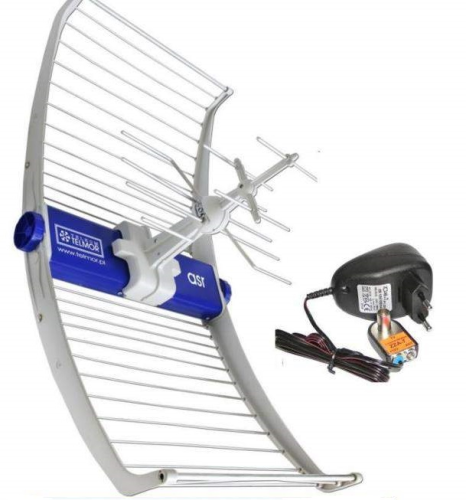 Antena DVB-T Telmor P20 Classic ASR aktywna