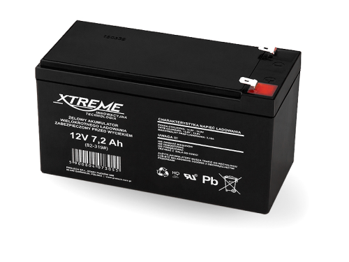 Akumulator 12V 7,2Ah XTREME