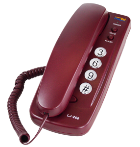 Telefon DARTEL LJ-260, czerwony