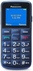 Telefon GSM dla seniora Panasonic KX-TU110 niebieski