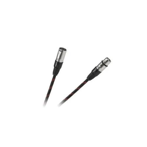 Kabel wtyk XLR - gniazdo XLR, 5m