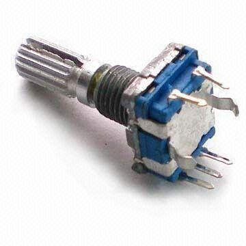 Enkoder EC11 pionowy, 20 impulsów