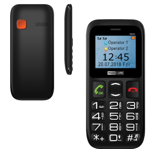 Telefon GSM dla seniora MAXCOM MM426