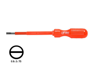 Wkrętak płaski 3x75 izolowany, atestowany, JBS