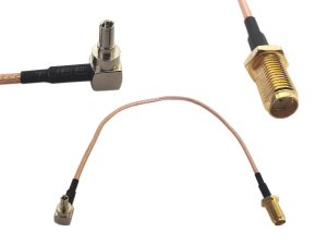 Konektor antenowy CRC9 - gniazdo SMA