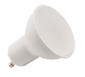 Żarówka LED GU10, 9W, neutralna, mleczna szybka, SPECTRUM