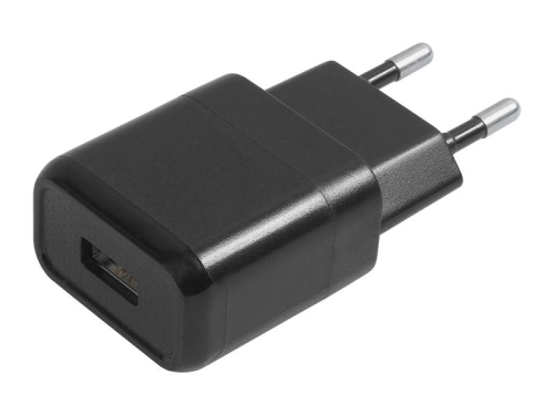 Ładowarka sieciowa USB, 1A, LTC, czarna