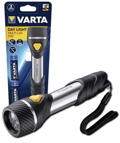 Latarka VARTA Day Light Multi LED F20, 2x AA