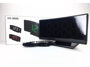 Zegar cyfrowy LED DS-3621L biały