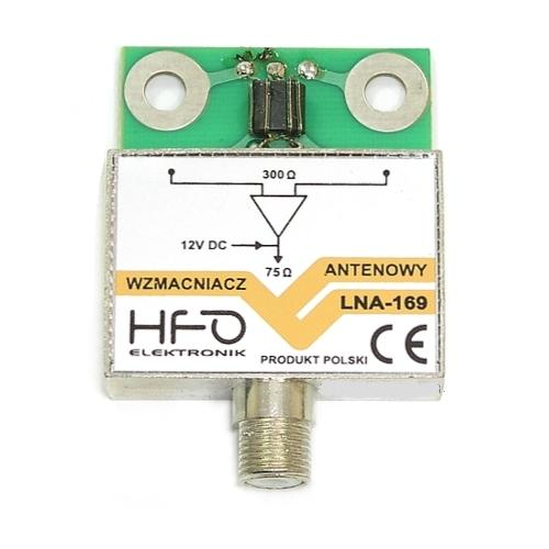 Wzmacniacz antenowy LNA-169 ekranowany (płytka)