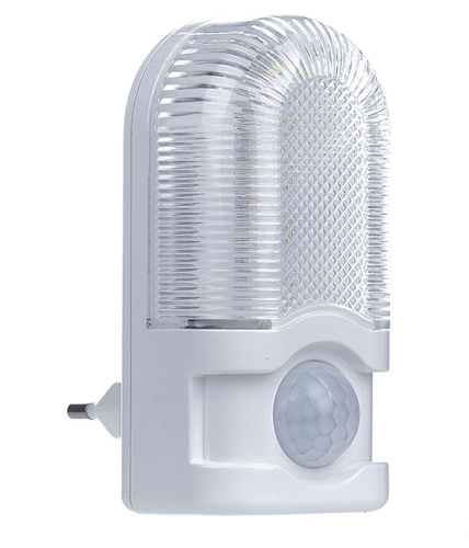 Lampka LED 230V LN-09 z sensorem ruchu