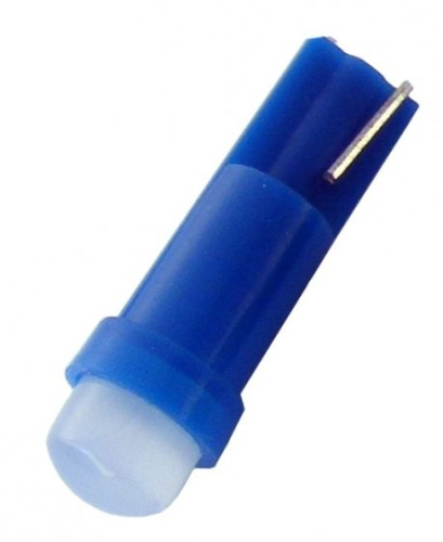 LED R-5/T5, W3W, 12V, niebieski, 1 COB