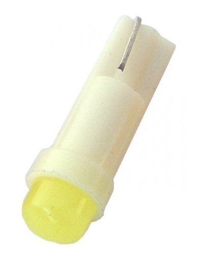 LED R-5/T5, W3W, 12V, biały, 1 COB
