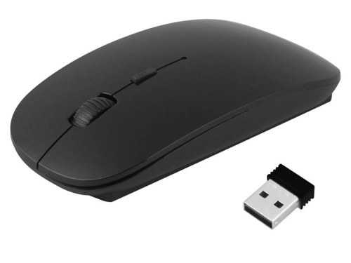 Mysz bezprzewodowa Slimfit czarna